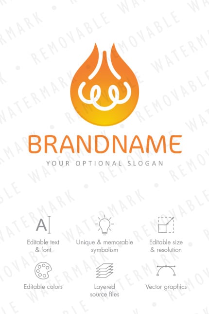 Template #68119 Energy Letter Webdesign Template - Logo template Preview