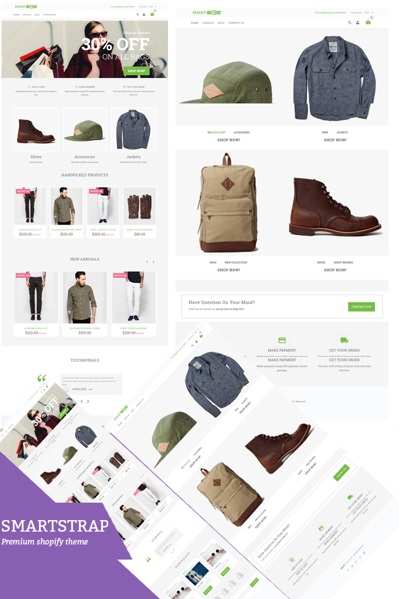 Samrt - Drag & Drop Shopify Theme