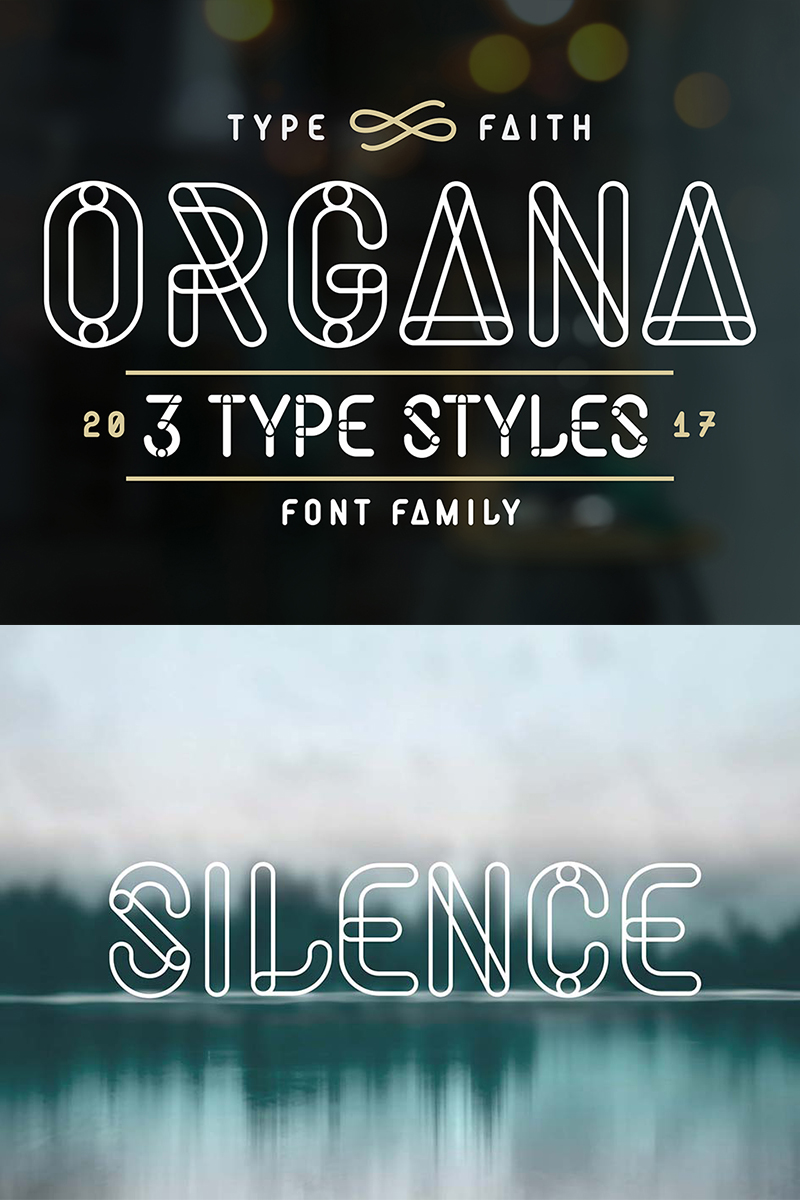 Organa - Lettertype