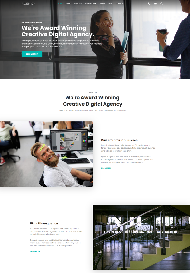 website design idea #156: Agency - Html Template for Agency Website Template, #Html #Agency #Website #Template #Website