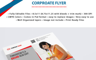 Business Companies Corporate Flyer - Corporate Identity Template