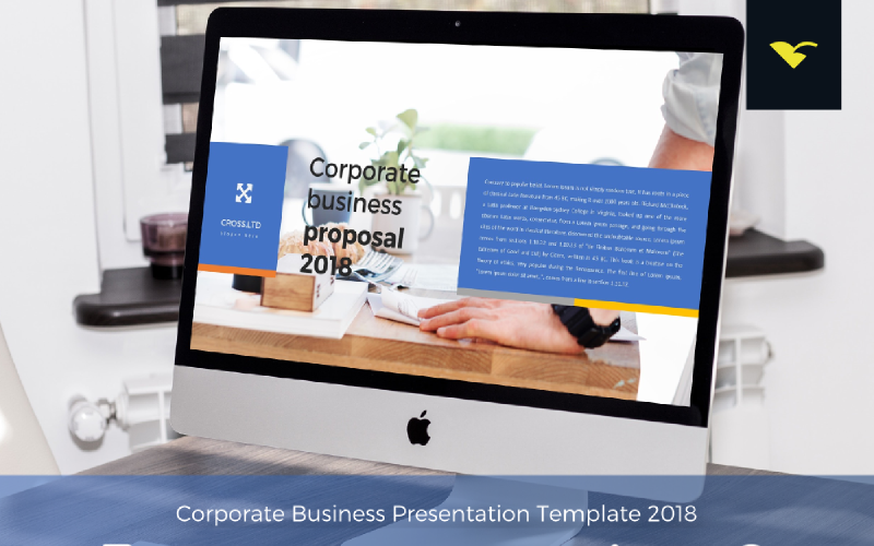 Corporate Business Proposal - PowerPoint template PowerPoint Template