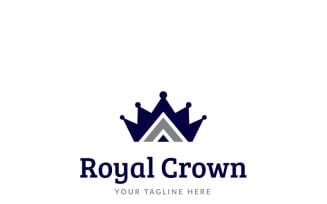 Royal Crown Logo Logo Template