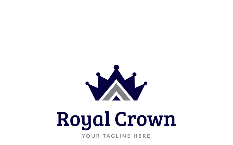 Royal Crown Logo Logo Template