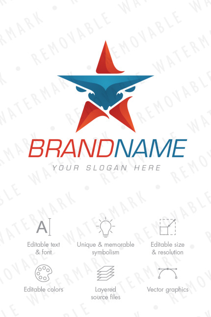 Template #68417 Letter A Webdesign Template - Logo template Preview