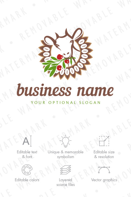 Template #68422 Bean Coffee Webdesign Template - Logo template Preview