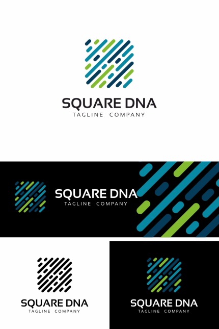 Template #68425 Colorful Dna Webdesign Template - Logo template Preview