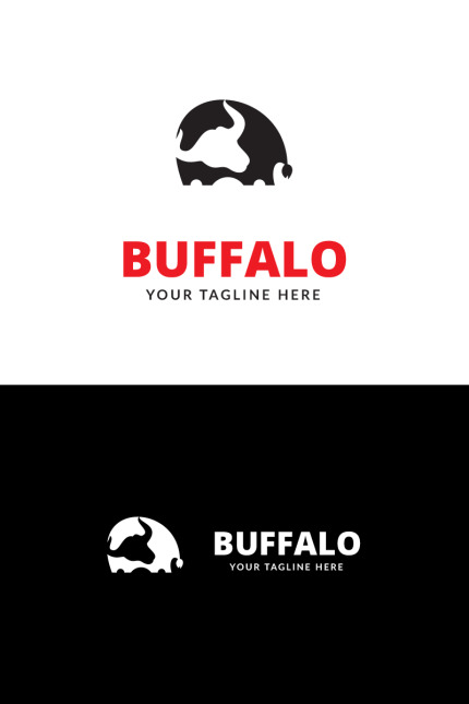 Template #68428 Animal Bison Webdesign Template - Logo template Preview