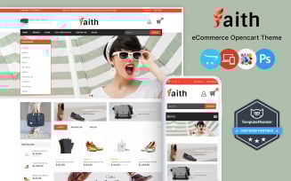 Faith - Fashion and Accessories Store Multipurpose OpenCart Template
