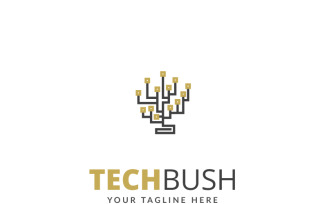 Tech Bush - Logo Template