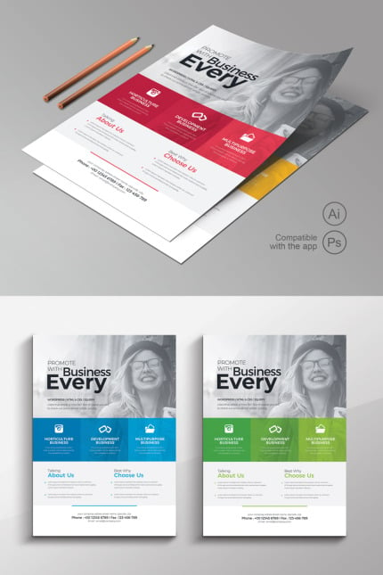 Template #68500 Ad Advertise Webdesign Template - Logo template Preview