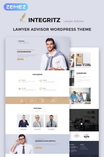 Template #68519 Consulting Advisor Webdesign Template - Logo template Preview