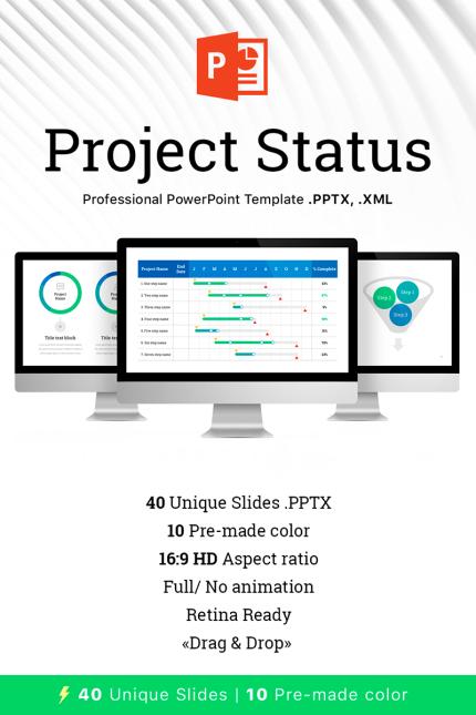 Template #68531 Project Timeline Webdesign Template - Logo template Preview