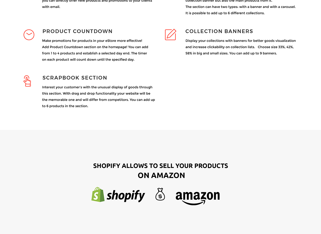 морской магазин shopify тема