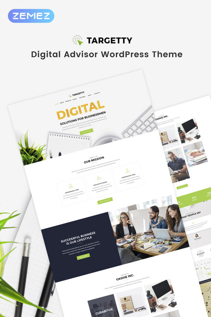 Template #68561 Consulting Service Webdesign Template - Logo template Preview