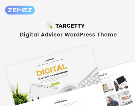 Targetty - Fancy Advertising Agency Elementor WordPress Theme