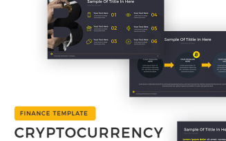 Cryptocurrency - Exchange Presentation PowerPoint template
