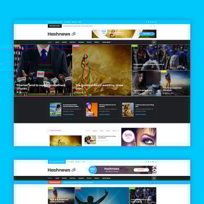 magazine themes templatemonster