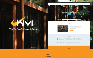 KIVI - The Perfect Software Solutions PSD Template
