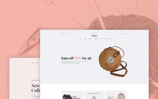 Nokshi - Handmade Crafts eCommerce Website Template