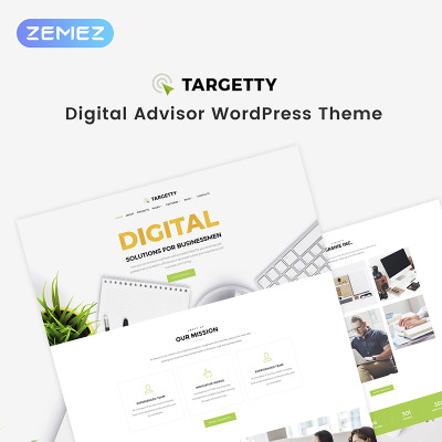Targetty - Fancy Advertising Agency WordPress Theme Targetty - Fancy Advertising Agency WordPress Theme