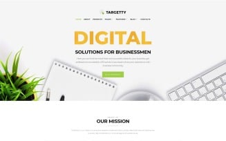 Targetty - Fancy Advertising Agency WordPress Elementor Theme