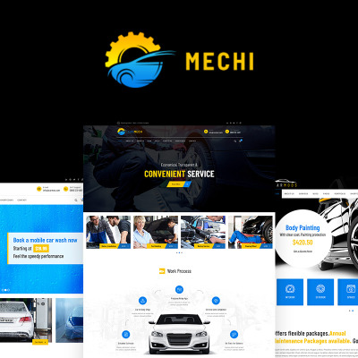 Tema WordPress para Sites de Concerto de Carros №68595 #68595