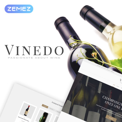 Vinedo - Borászat Elementor WooCommerce téma #68518