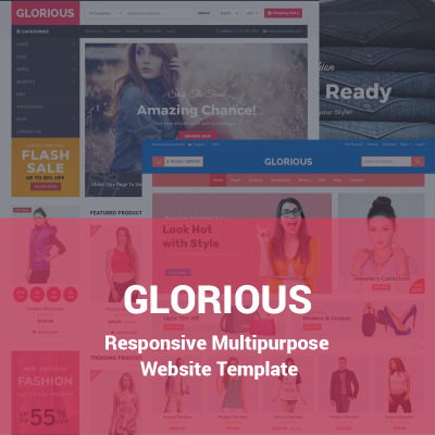 Glorious - Multipurpose Online Marketplace Website Template