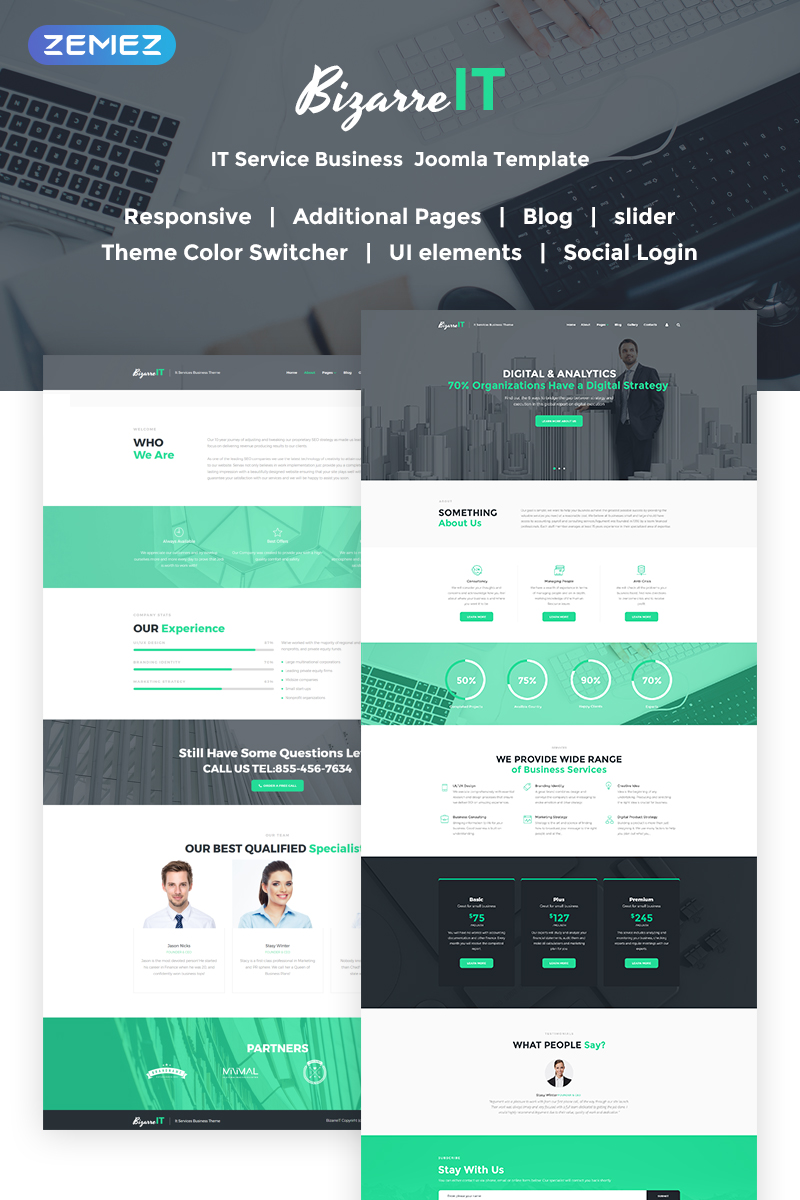 Bizarre IT - Responsive IT Company №68671 - скриншот