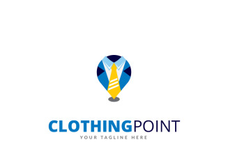 Clothing Point Logo Template