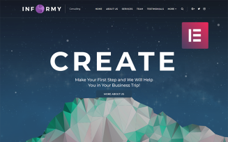 Informy - Consulting Company WordPress Elementor Theme