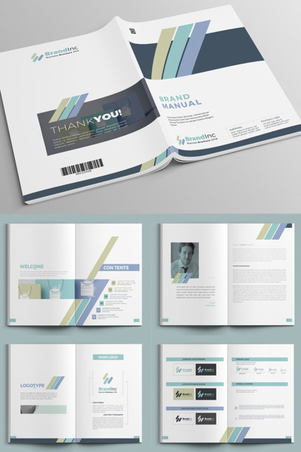 Template #68767 Agency Brand Webdesign Template - Logo template Preview