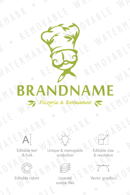 Template #68793 Natural Food Webdesign Template - Logo template Preview