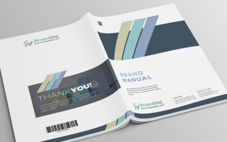 Minimal Brand Manual - InDesign - Corporate Identity Template