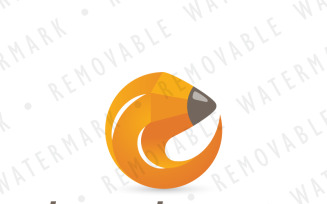 Pencil Circle Logo Template