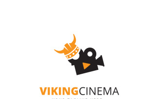 Viking Cinema Logo Template