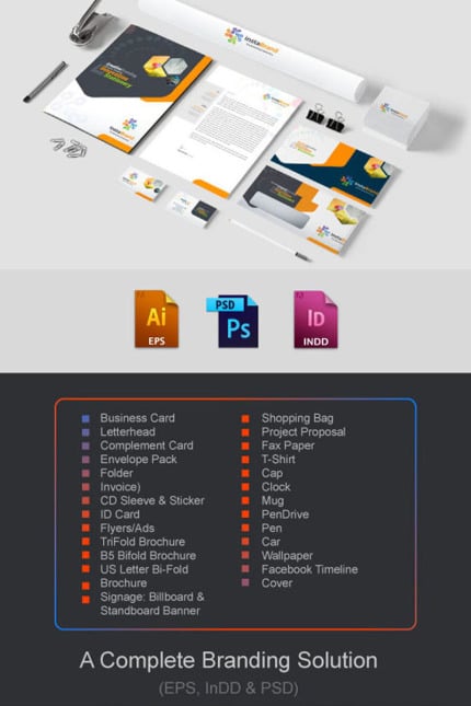 Template #68838 Business Card Webdesign Template - Logo template Preview