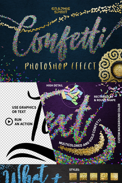 Template #68845 Effect Photoshop Webdesign Template - Logo template Preview