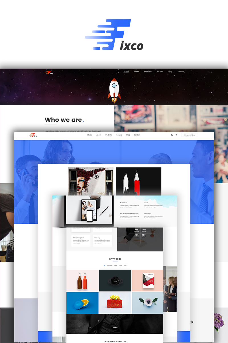 Fixco - Multipurpose Bootstrap5 Website Template