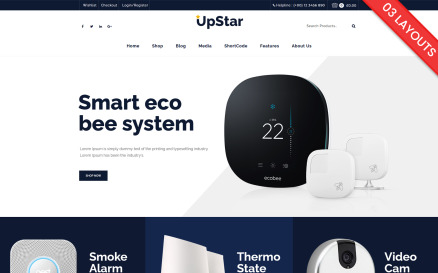 UpStar Multipurpose Store WooCommerce Theme