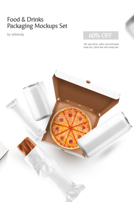 Kit Graphique #68881 Mockup Soda Web Design - Logo template Preview