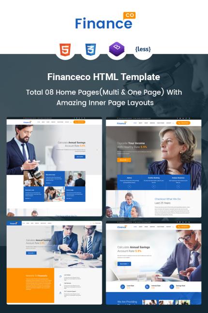 Template #68888 Corporate Business Webdesign Template - Logo template Preview