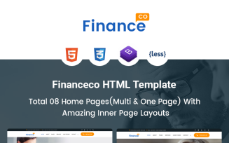 Financeco - Finance Corporate & Consulting Website Template