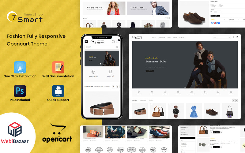 7Smart - Multipurpose Smart Shop OpenCart Template