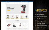 Gravity - Responsive 3 Responsive Tema OpenCart Screenshot piccolo Tema OpenCart Responsive #68898 "Gravity - Responsive 3"