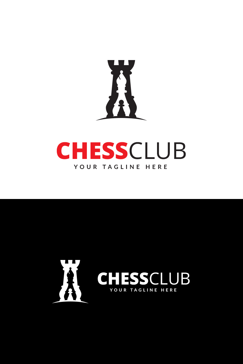 Chess Club Logo Template 68995