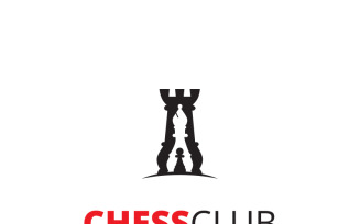 Chess Club Logo Template