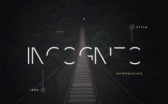 Incognito Pack Font