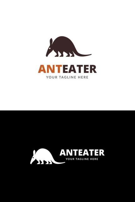 Template #69086 Ant-bear Ant-eater Webdesign Template - Logo template Preview